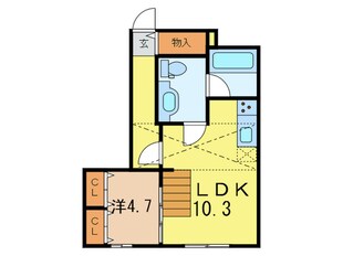 ヴィラヨサミの物件間取画像